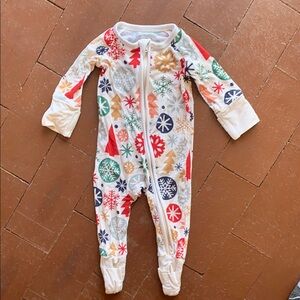 Little Sleepies footies fair isle - newborn